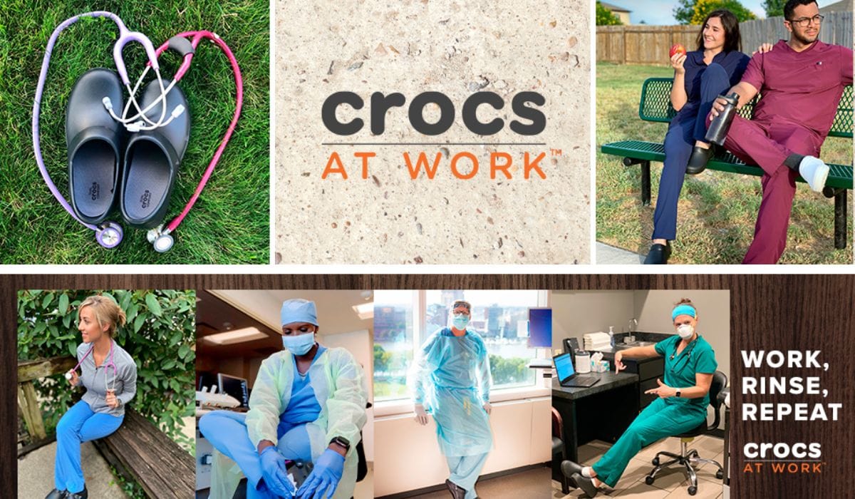 Slip Resistant Crocs at work are popular with nurses and nursing students.