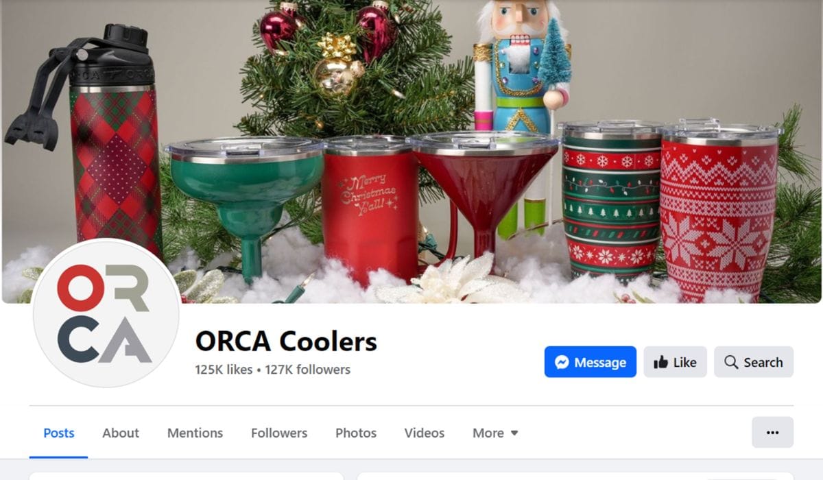 ORCA Coolers compete with YETI in the cooler and tumbler markets.