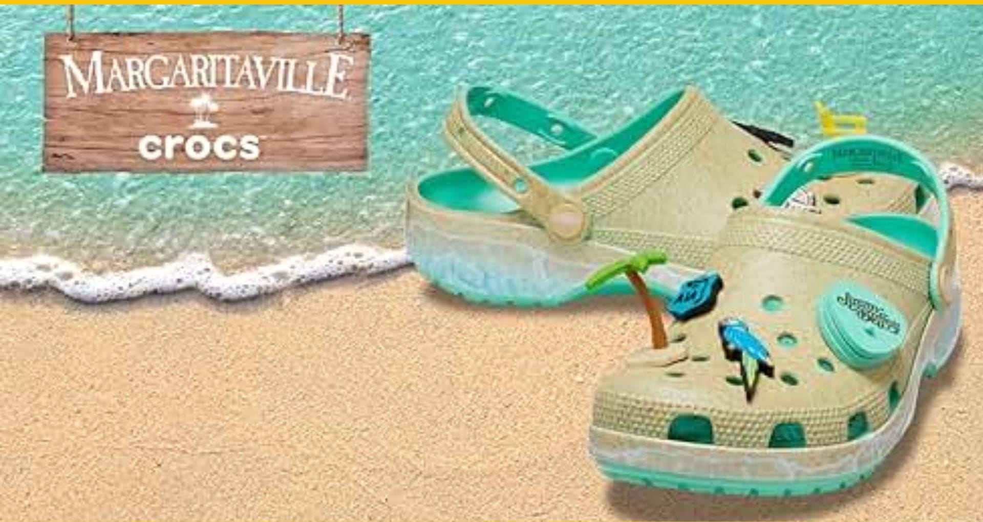 Margaritaville Crocs - Crocs have made their way into every part of society