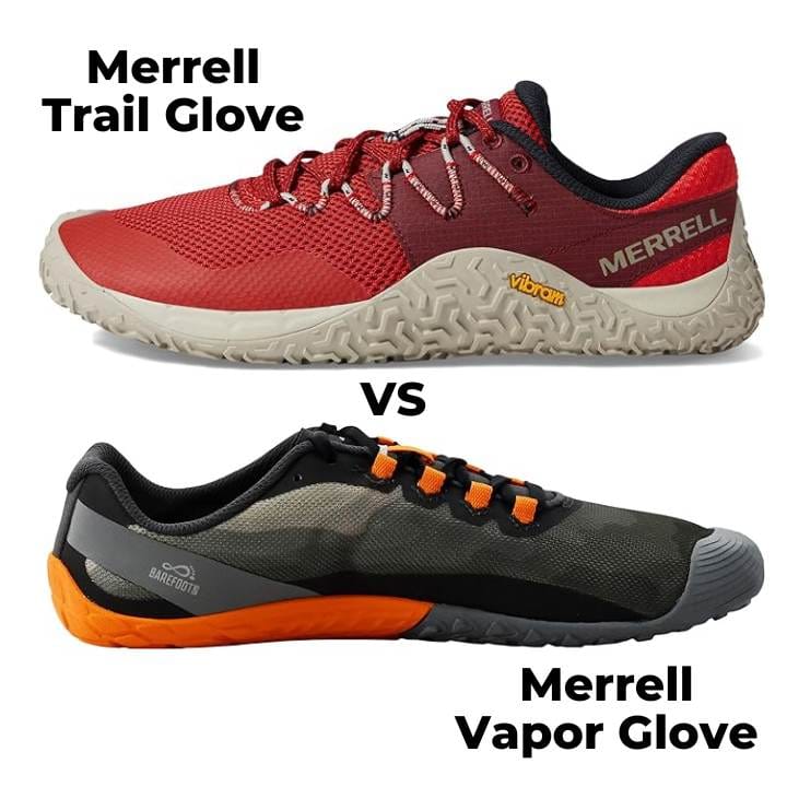 Merrell Trail Glove versus Merrell Vapor Glove